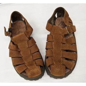 Teva Brown Leather Sandals